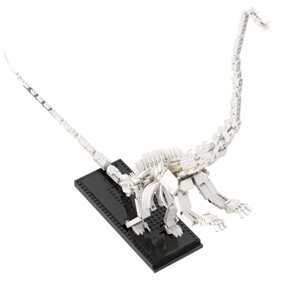 MOC Dinosaur Mosasaur 21320 Barosaurus Skeleton Model Building Blocks long-necked Fossil diy Bricks Toy for Children Gift