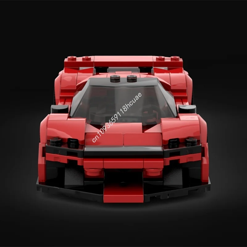 284 elementy MOC Ferrariesd City Champions Model Klocki Konstrukcyjne Architektura Kreatywny Pomysł na Prezent Świąteczny Zabawka Edukacyjna Klocki dla Dzieci