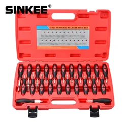 23pcs Universal Terminal Release Removal Tool Set Automotive Wiring Connector Crimp Pin Extractor For BMW Ford VW SK1549