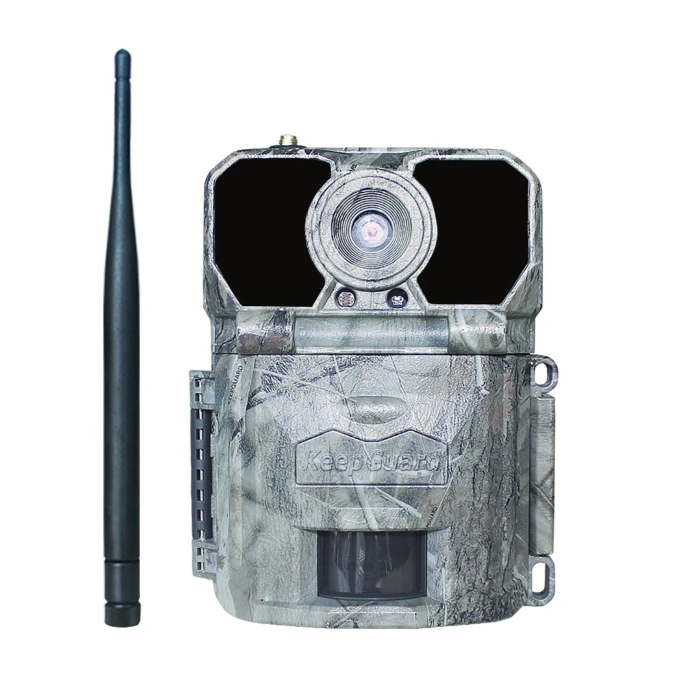 4G Cellular Trail Cameras With Solar Panel PIR 940nm LED No Glow Nigh Vision Digital Trail Camera
