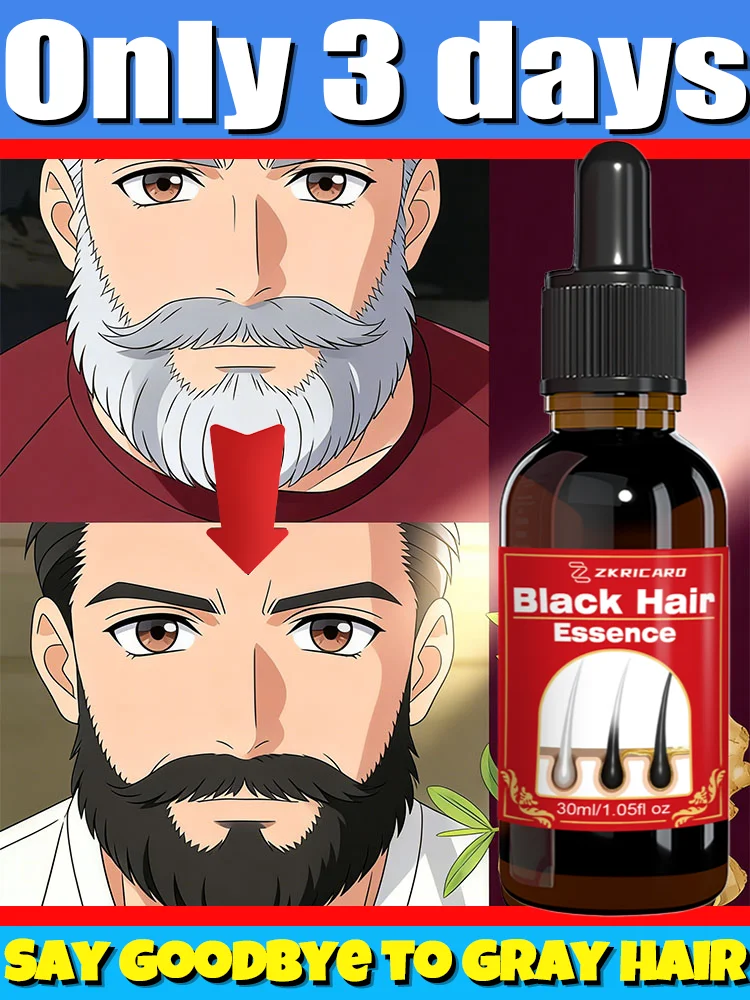 

Deeply nourishes and ɢʀᴀᴅᴜᴀʟʟʏ ᴛᴜʀɴs ɢʀᴀʏ ʜᴀɪʀ ʙʟᴀᴄᴋ.