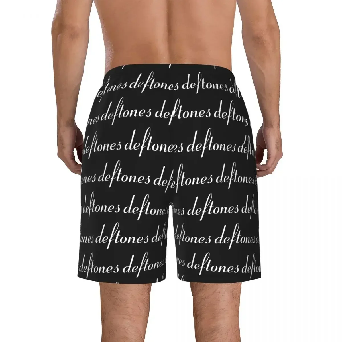 Metal Punk Rock Deftones Trunks Beach Board Shorts Casual Quick Dry Swim Summer Men Pants