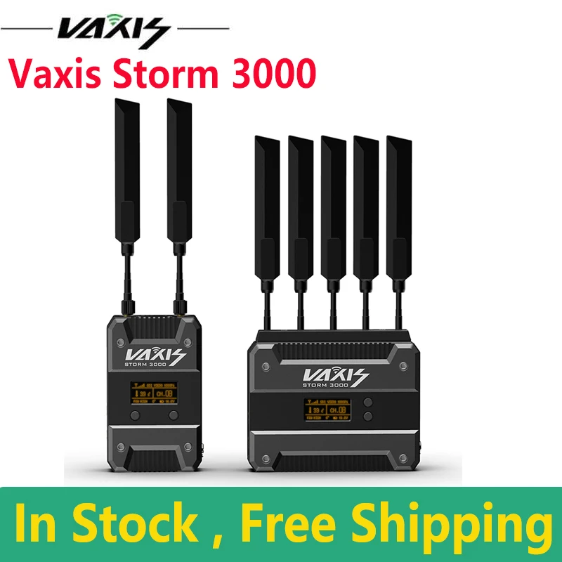 Беспроводная передача данных Vaxis Storm 3000 5G SDI HDMI-совместимая профессиональная система передачи изображения 1080 Видео