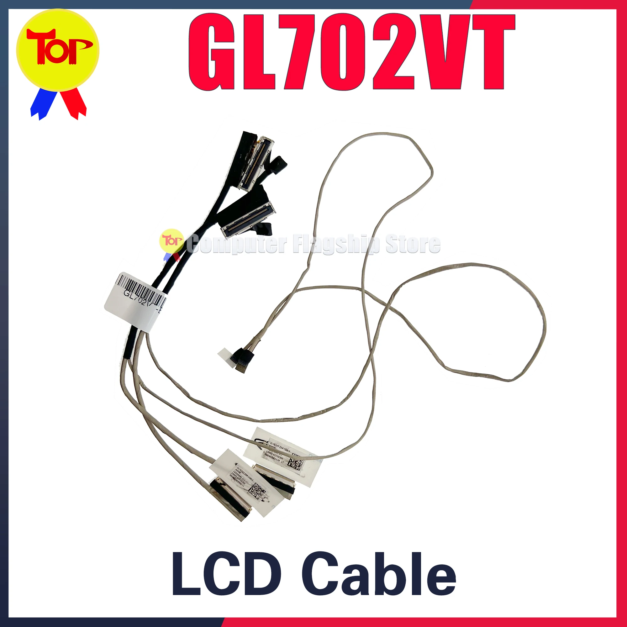 For ASUS LCD CABLE GL702VT GL702V S7VT S7V 14005-02110300 40PIN Laptop LED Display Flex Video Screen Cable