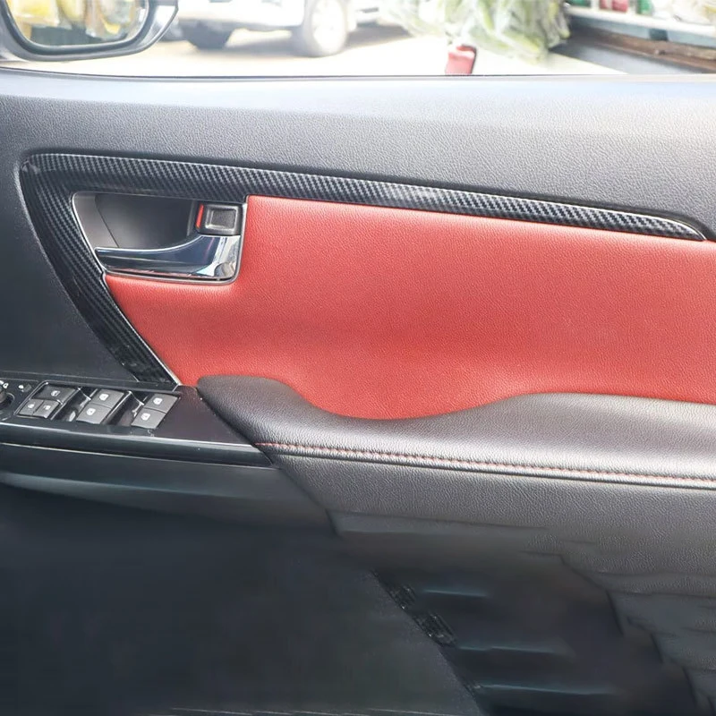 

For Interior Door Trim Strip Handle Decor Sticker For Toyota Fortuner 22