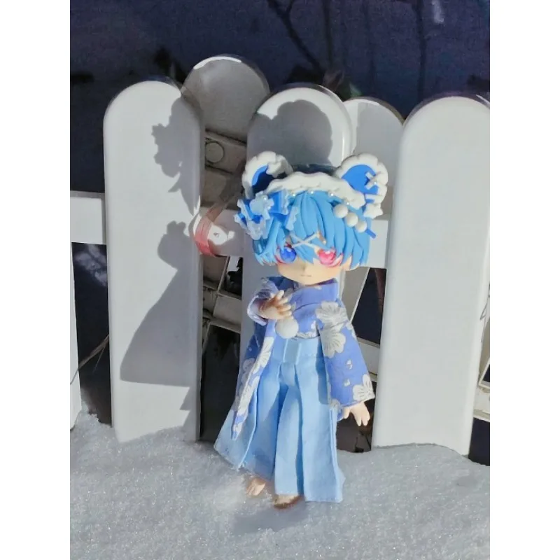 Maßstab 1:12, männliche/weibliche Kimono-Yukata-Puppenkleidung, handgefertigtes Zubehör für Ob11-Actionfiguren, Gsc Uf Body – Detail 4