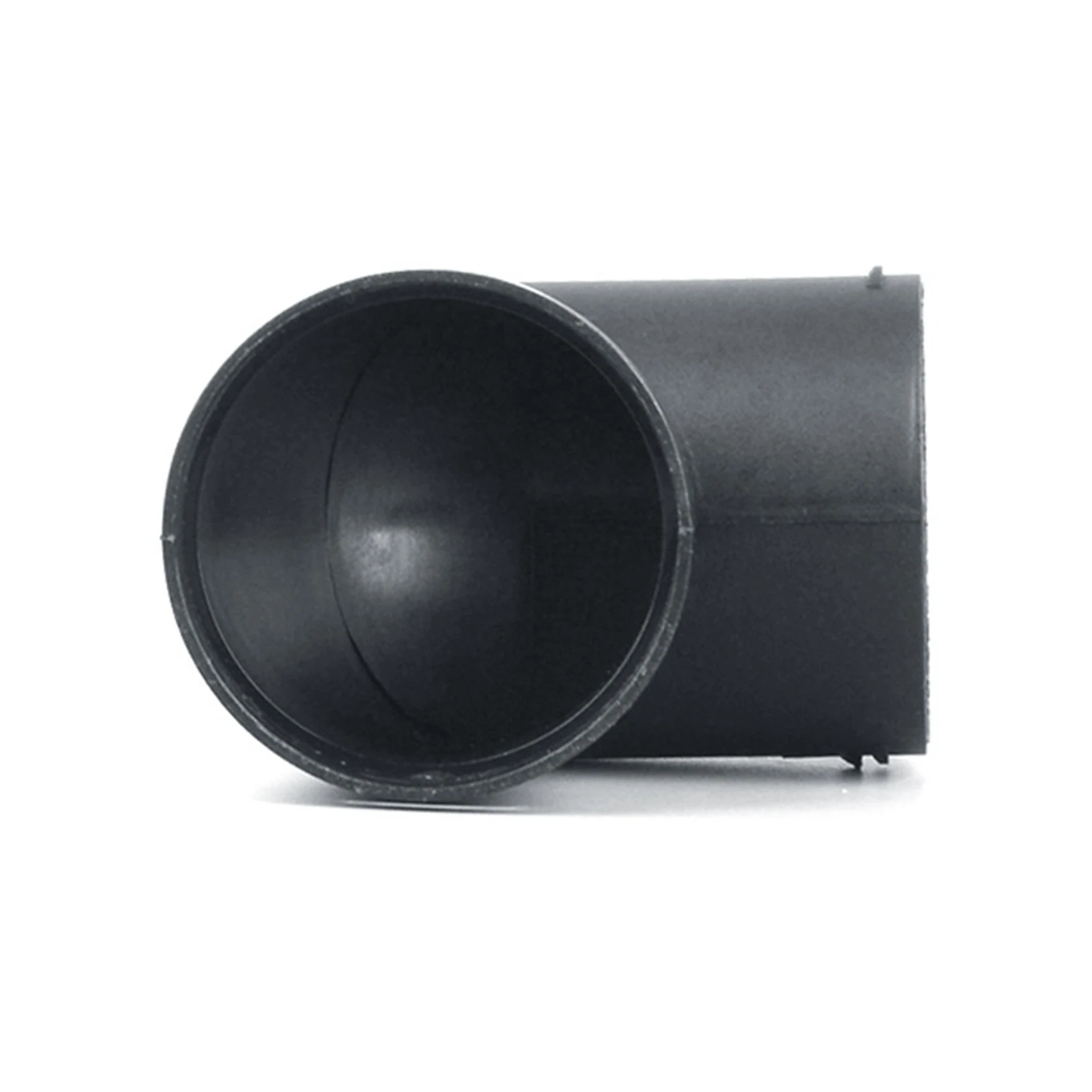 AB16-Car Heater Warm Air Ducting Pipe Elbow Outlet Connector Black Plastic Replacement Accessories Outlet Connector