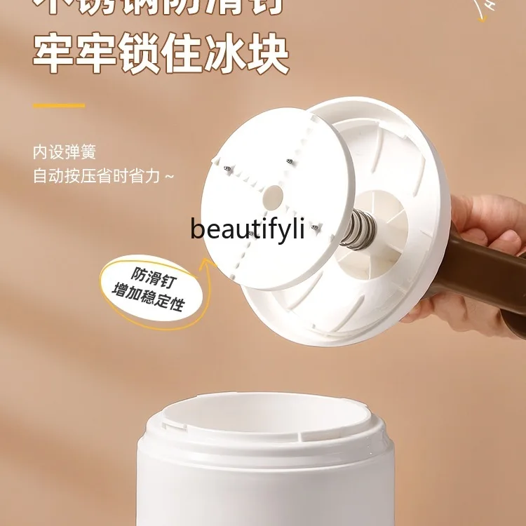 Ice shaver, hand crusher, cotton ice machine, snowflake ice machine