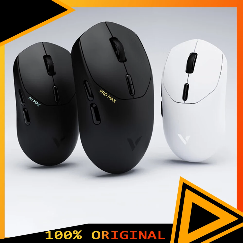 

Мышь Rapoo VT1 Pro, двухрежимная, проводная/беспроводная, 4K Paw3950, двойная, высокоскоростная, легкая игровая мышь, 3, маленькие, средние руки