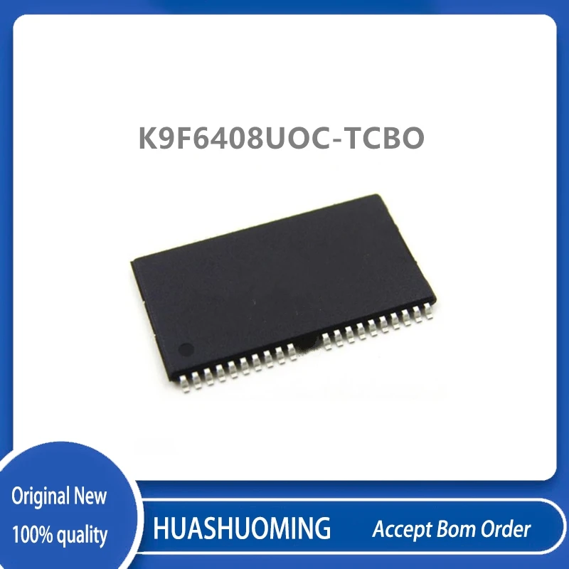 

5 шт./лот K9F6408UOC-TCBO K9F6408U0C-TCB0 TSOP48