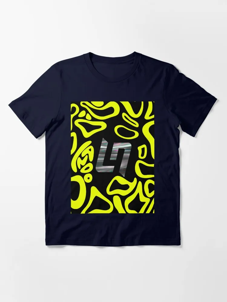 خوذة Lando Norris F1 2026 تصميم جديد، قطن خالص لكل من الرجال والنساء، تي شيرت مسامي وناعم، بأكمام قصيرة #6