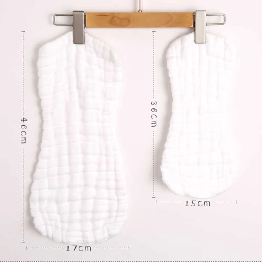 5 قطعة منصات سرير حفاضات الطفل القطن الخالص تنفس عالية الامتصاص مقاوم للماء قابلة لإعادة الاستخدام الفراش السفلي لحديثي الولادة الرضع #2