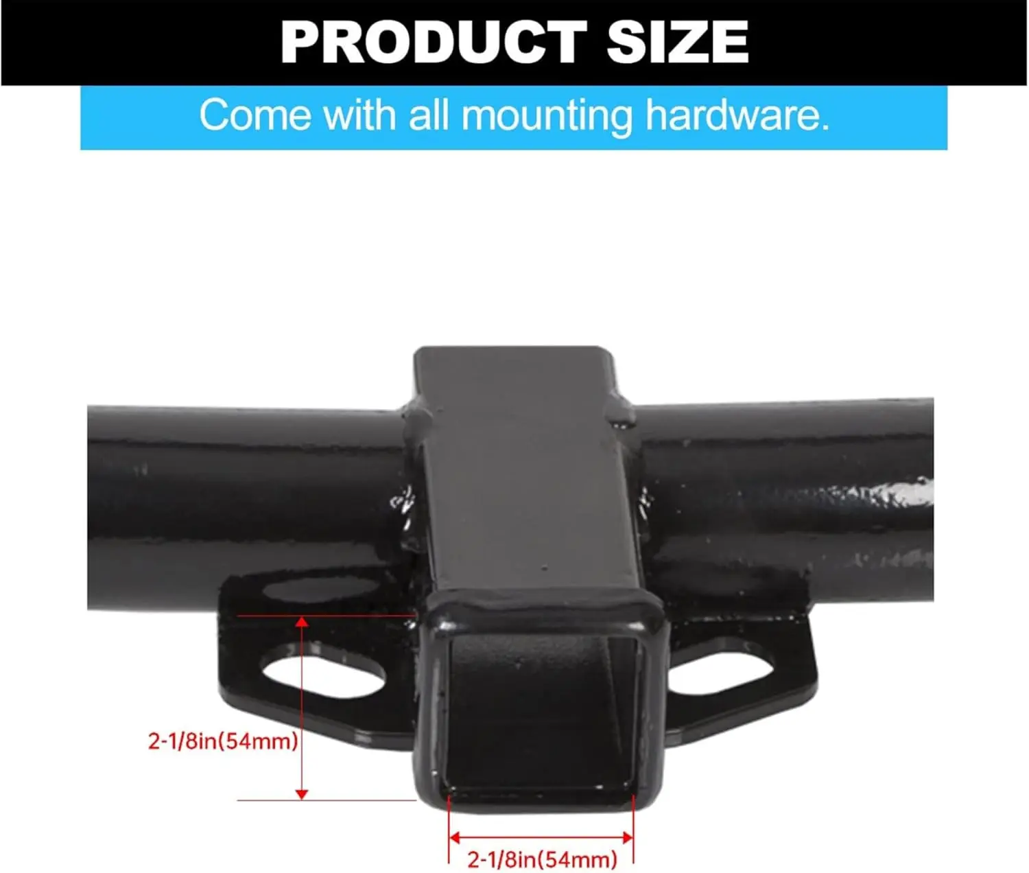 Tow Trailers with 2007 - 2011 Compact SUV, Steel, Black, Class 3 Compatibility for Rear Bumper