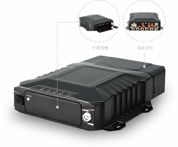 4 8 channel Vehicle Fleet cam Car 4CH 1080P WIFI GPS 3G 4G HDD Mdvr Mobile DVR System Kit Recorder camera on side the school bus