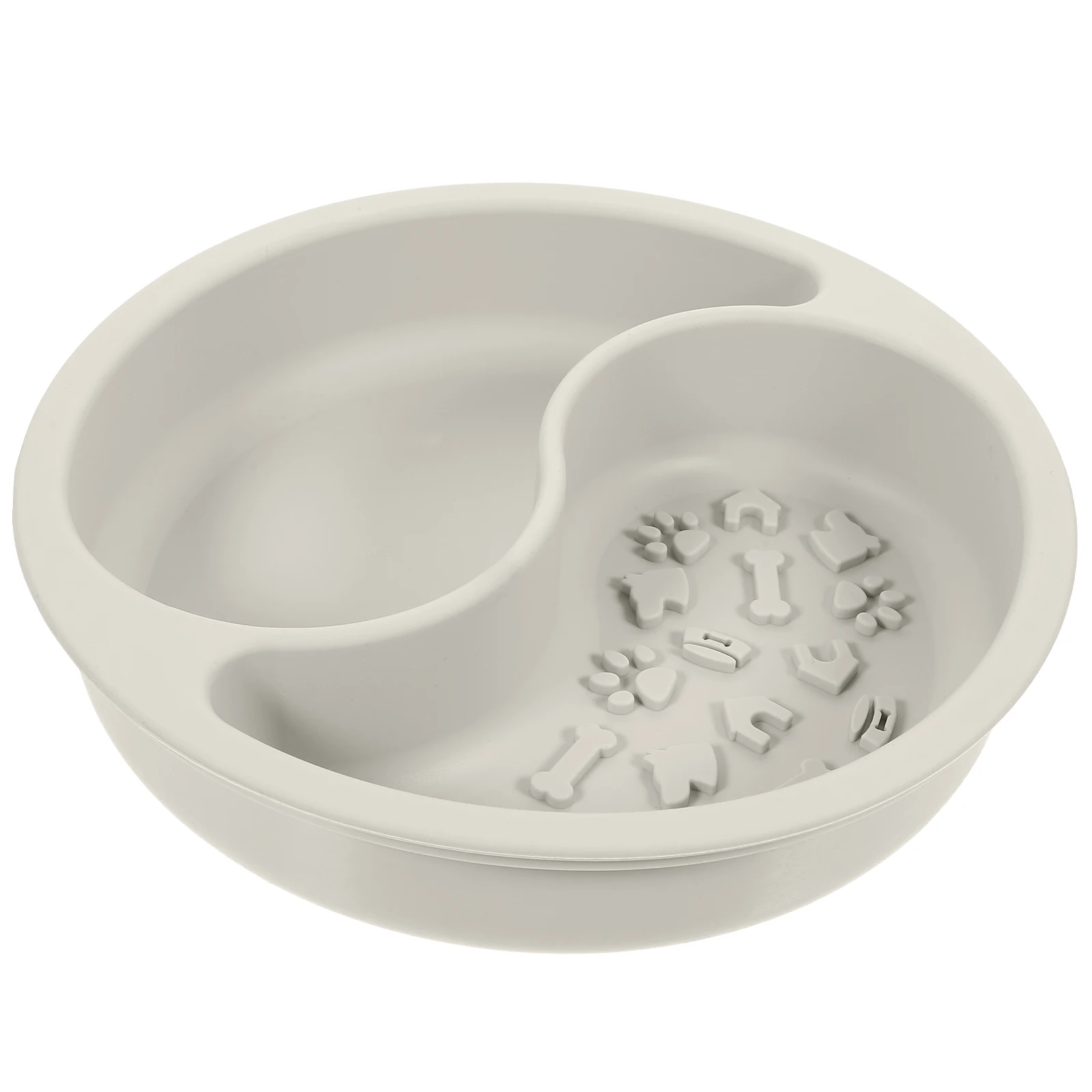 

Pet Silicone Bowl Dog Food Suction Cup Cat Bowls Feeding Supply Slow Feeder Large Capacity Easy Wet Dry Food Pet Supplies