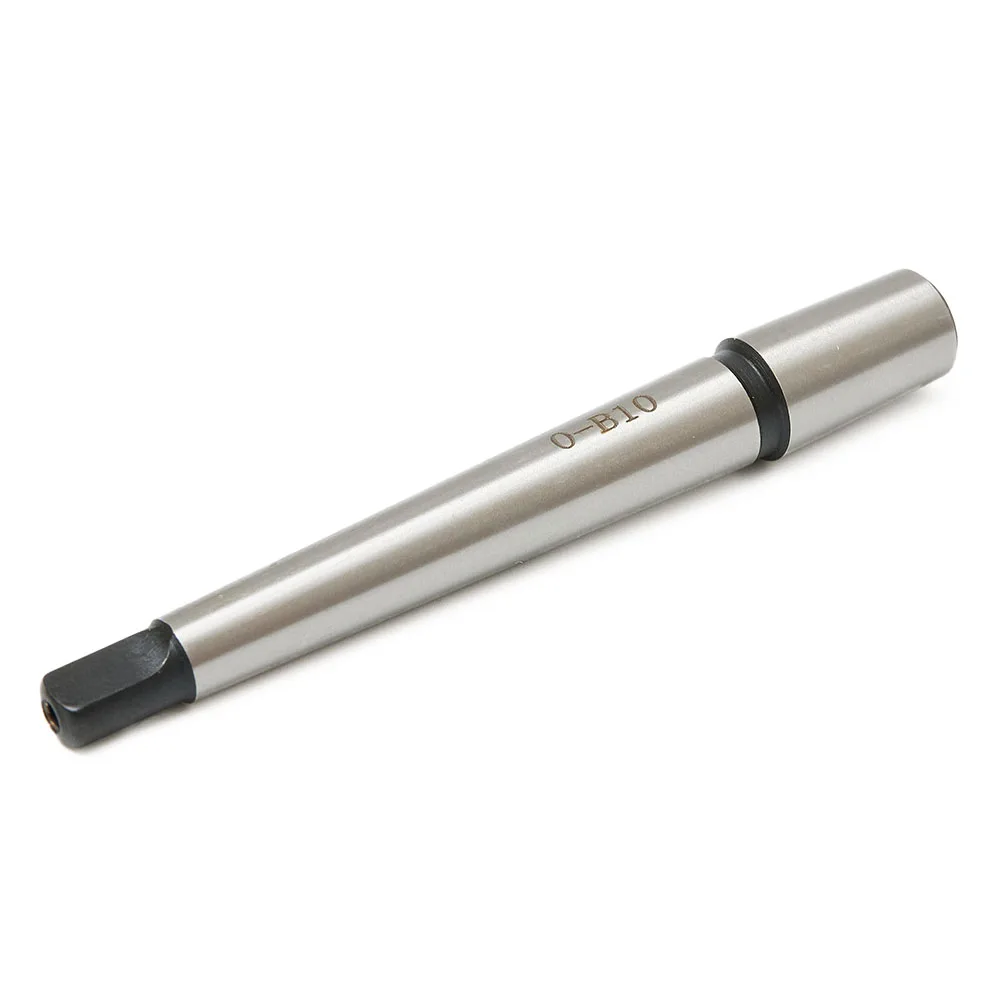 MT0B10 For Morse Taper Adapter for MT0 Spindle to B10 Arbor Tool Holder 65Mn Steel with 10 094mm Diameter and 80mm Length