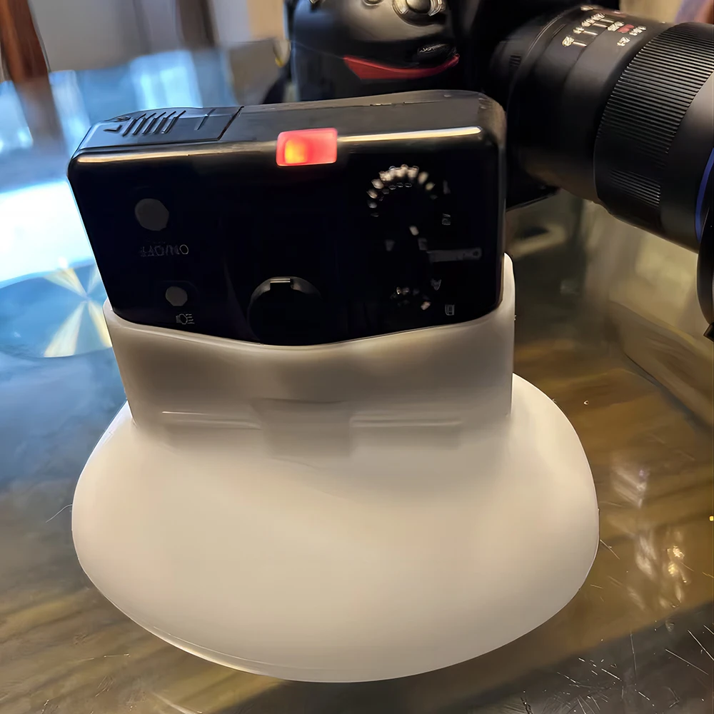 2 Stück DIY Silikon-Softbox Dental-Makro-Blitz-Diffusor Natürliches Licht für Nikon R1C1 Yongnuo YN24EX Godox MF12 Kamerazubehör – Detail 14