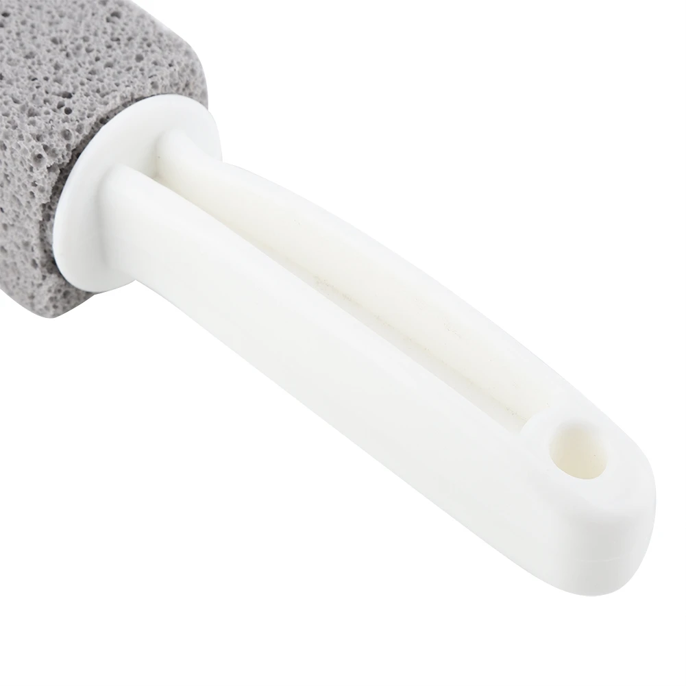 Aolidsive Toilet Brush Pumice Stone Cleaner Wand PP 24 X 3.8 X 3.8 Cm  Remover for Toilet Bowl Kitchen Grill Laundry Fixtures