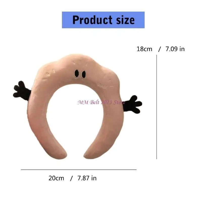49Me Cartoon Headwear Accessoire Weiche Kopfbedeckungen Einzigartige Party Kopfbedeckungshaardekoration für Mädchen von Mädchen
