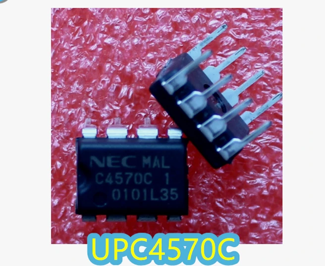 

(5/50 pcs) UPC4570C UPC4570 Silkscreen C4570C DIP8 Dual Op-Amp Audio IC In Stock Genuine Electronics