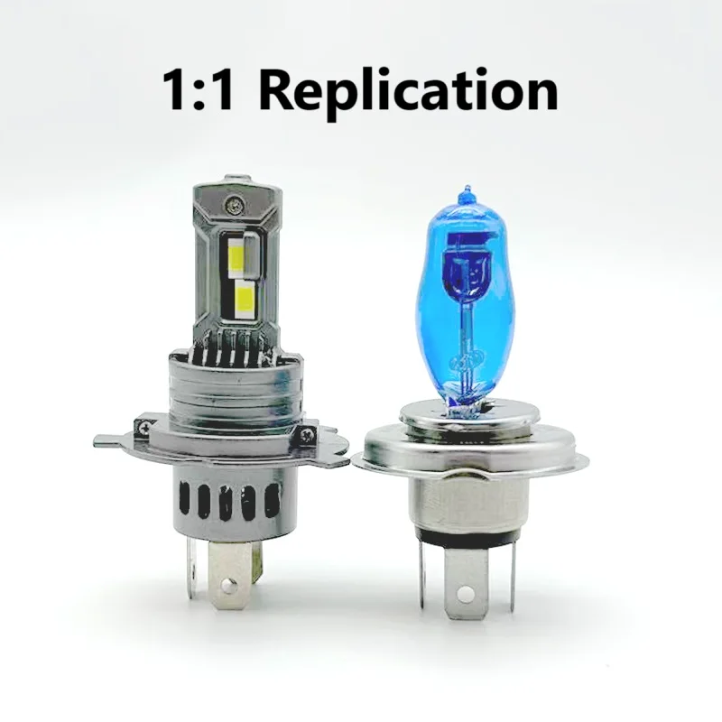 H19 LED المصابيح الأمامية H4 H7 H18 H11 9005 9006 HB3 HB4 سيارة الضباب مصباح 12 فولت 6000 كيلو مصباح سيارة 2 قطعة