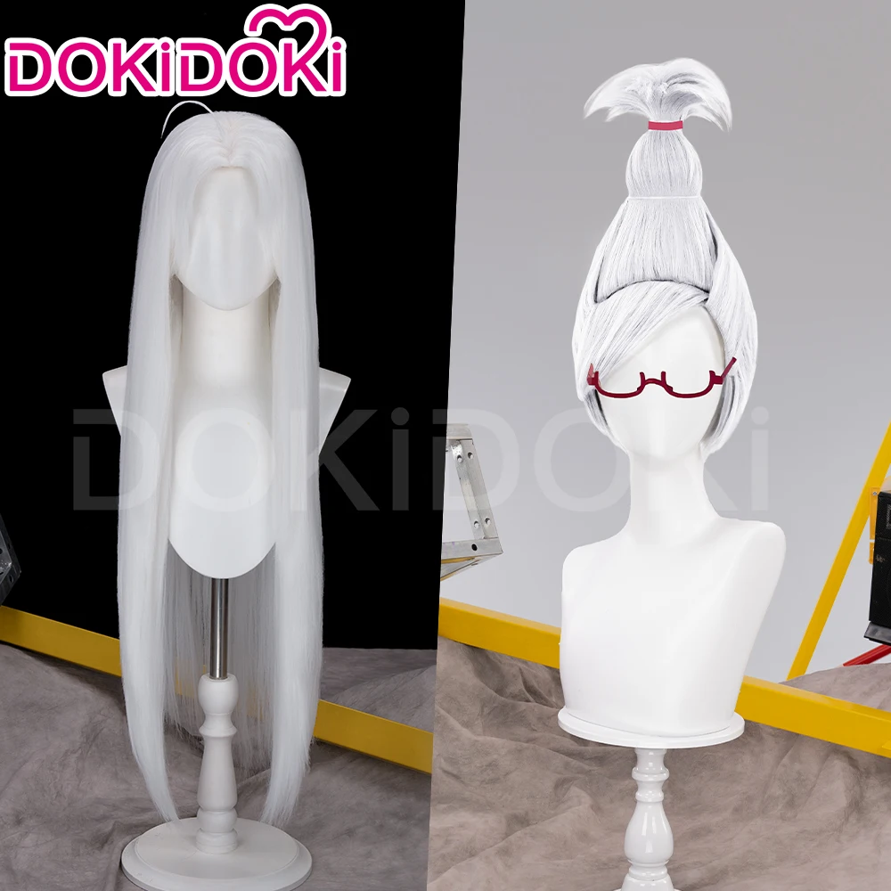 IN STOCK Seiko Ayase Wig Anime Dandadan Cosplay DokiDoki Women Long Grey Hair DAN DA DAN Seiko Ayase Free Wig Cap Christmas