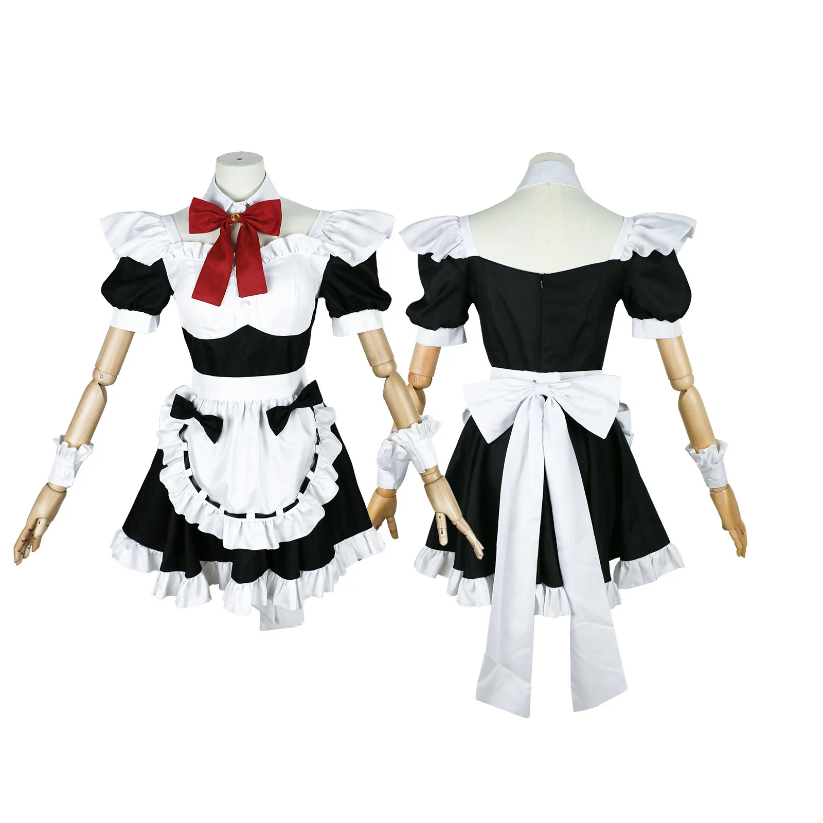 New Anime Alya Sometimes Hides Cosplay Her Feelings in Russian Alisa Mikhailovna Kujou Maid  apron dress Costume Tailor Made