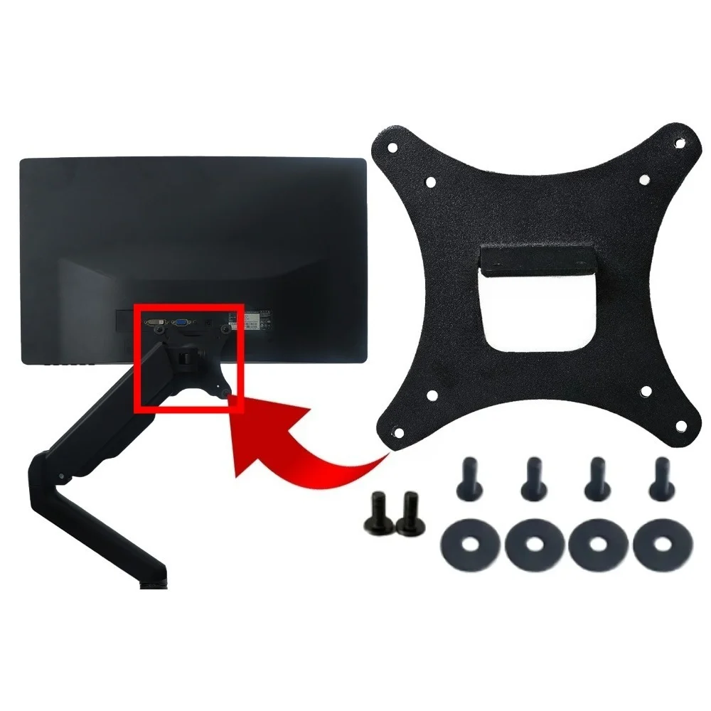 

VESA Wall Mount Adapter for Acer S220HQL S230HL S200HL G236HL Monitor Bracket Mounts to Stand / Arm / Desk Mount