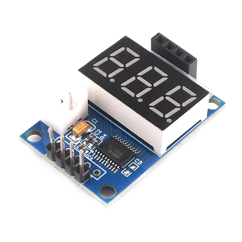 Ultrasonic Distance Measuring Module HC-SR04 Test Version Serial Output Digital Tube Display Distance Meter