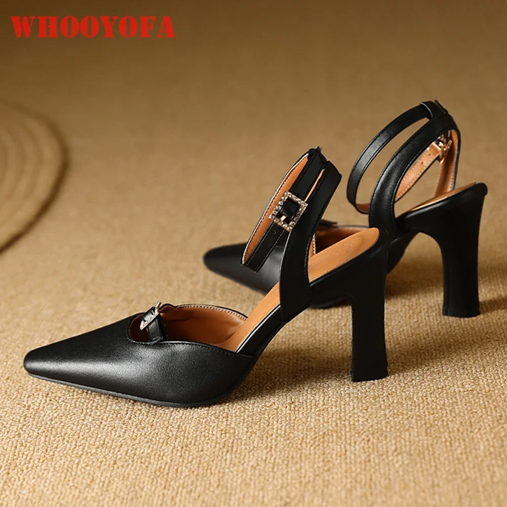 

New Summer Comfortable Beige Black Women Casual Sandals Hot High Heels Lady Slingback Shoes Plus Big Small Size 32 43 46