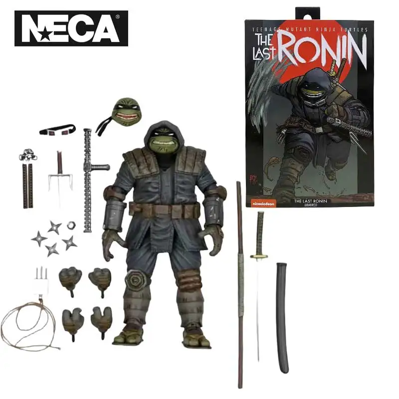 

NECA 54268 Teenage Mutant Ninja Turtles The Last Ronin Armroed 7" Scale Action Figures Original Doll Model Gift Collection Toys