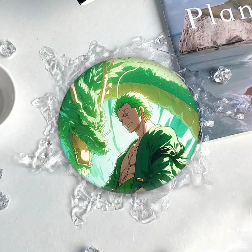 قطعة واحدة زورو تدفق الرمال جونغ الاكريليك حامل أنيمي تحصيل لعبة الشكل اللعب