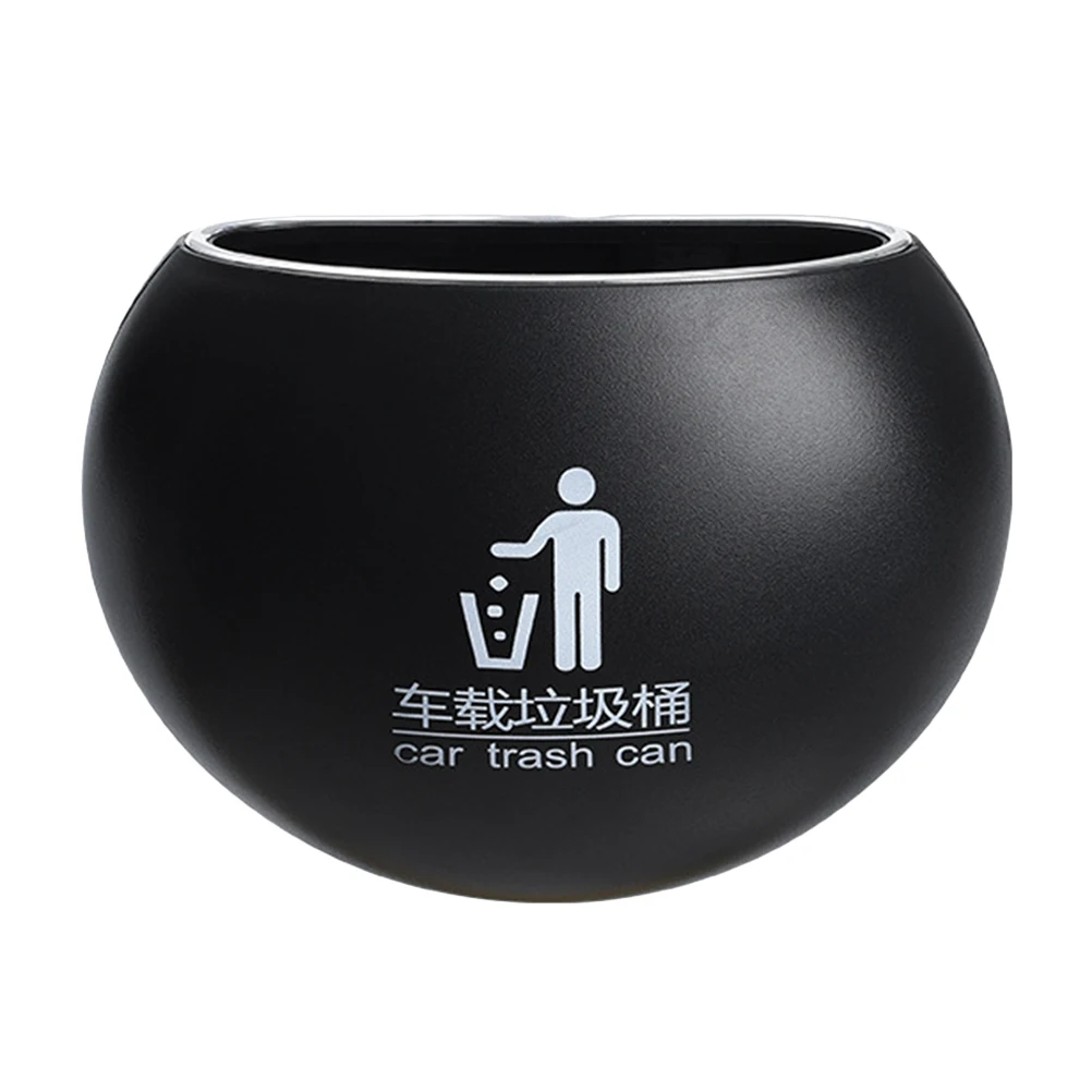 

Waterproof Trash Can Garbage Bin Hanging Design Durable Plastic Car Tissue Box Vehicle Trash Can Small Rubbish Bin for Car