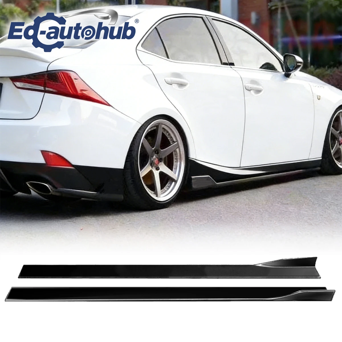 

Gloss Side Skirt Extension Lip for Lexus IS200 IS350 IS250 IS400 IS F 2002-2022 Enhance Vehicle Appearance with Premium Styling