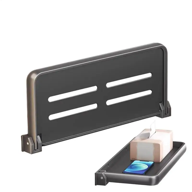 

RV Fold-Down Shelf Wall-Mounted Foldable Storage Holder Folding Display RV Wall Shelves for Shower Gel Shampoo Smartphones Books