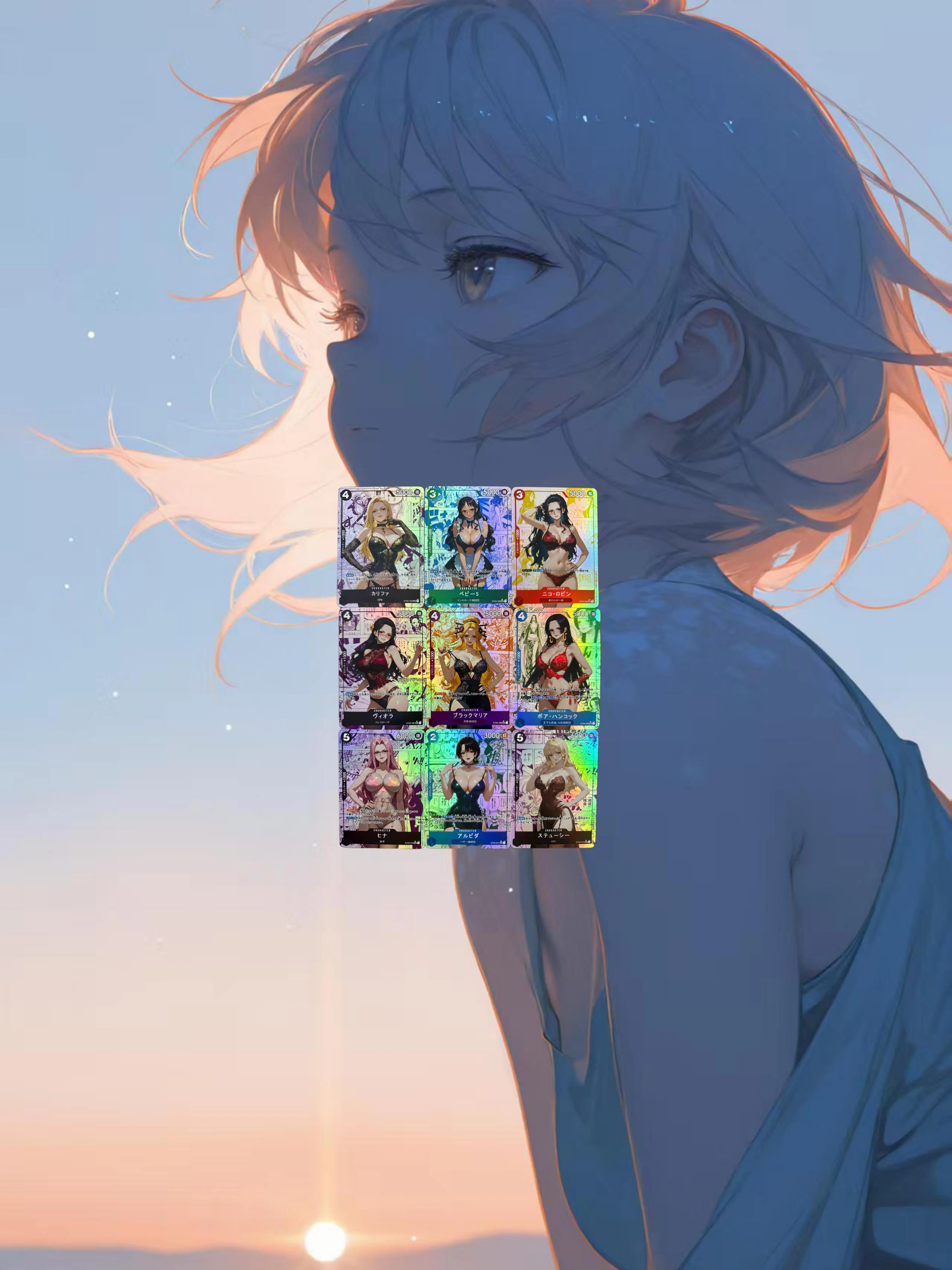 DIY One Piece OPCG Fan Made Custom Proxy Cards DIY Manga Alt-Art Full Art Holo Flash Anime Trading Collectible Rare Gift Cards