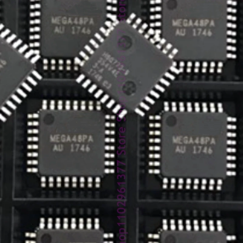 100pcs New ATMEGA48PA-AU MEGA48PA QFP-32 Microcontroller chip