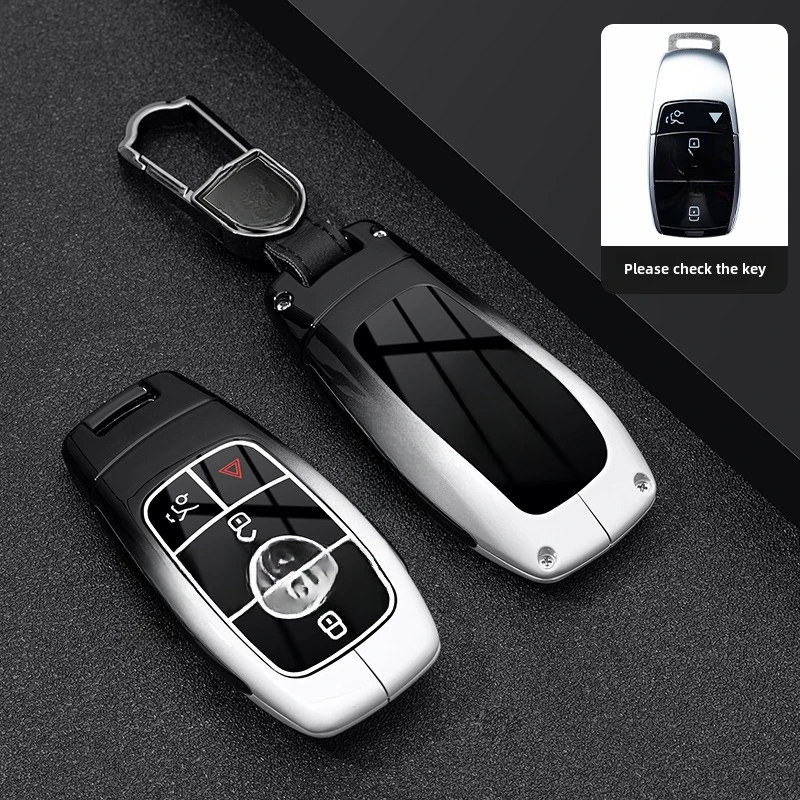 Zinc alloy car remote key cover for Mercedes CLA200 CLA260 CLA250 CLA220 W169 C117 car remote protector key fob car accessories