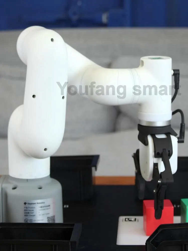 MyCobot-Robot de collaboration avec bras articulé 6/7 DOF, robot programmable, charge d'écrou, support Ardu37, Andrea Control, ROS chirurgie tionné, C # C ++