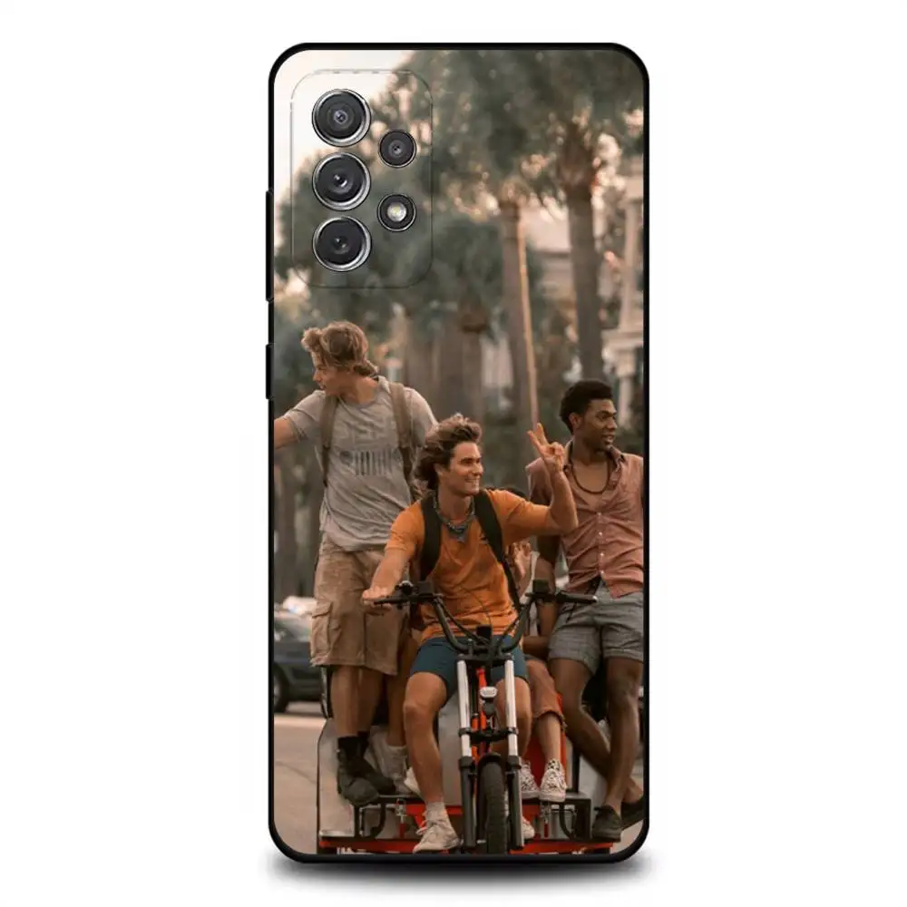 حافظة هاتف O-Outer B-Banks TV Drama لهاتف سامسونج S25، S24، S21، S22، S23، S30، Ultra، S20، Plus، Fe، Lite، Note، 10,9,5G غطاء أسود #4