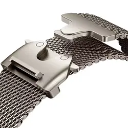 Titanium Official 1:1Strap For Apple watch Ultra Band 49mm S10 46 42 45 44mm 38 40 41 Milanese bracelet iWatch 10 9 8 7 6 5 SE 4