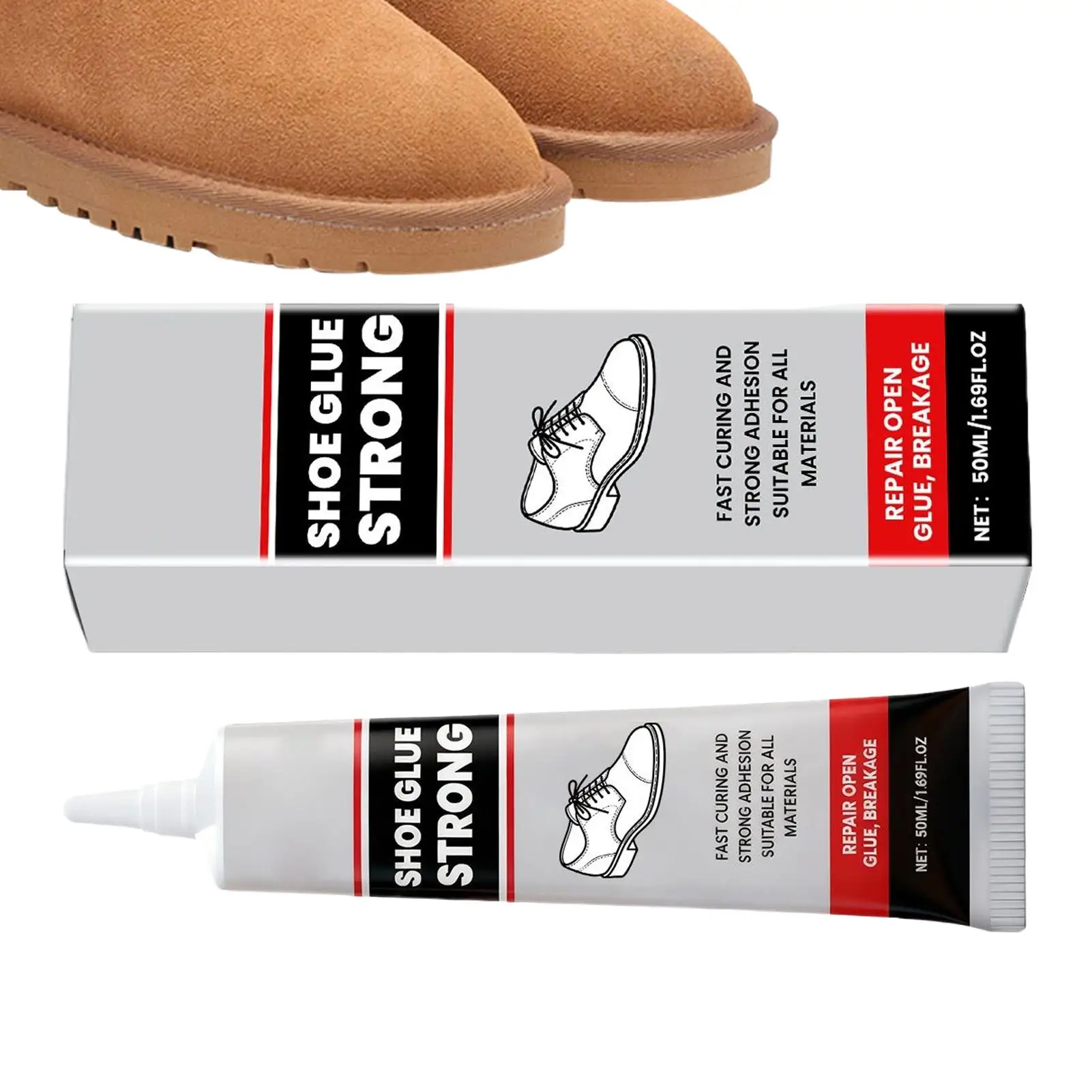 cola-para-sapatos-a-prova-d'agua-selante-forte-50ml-ligacao-instantanea-tenis-botas-sandalias-tenis-tecido-de-borracha-couro
