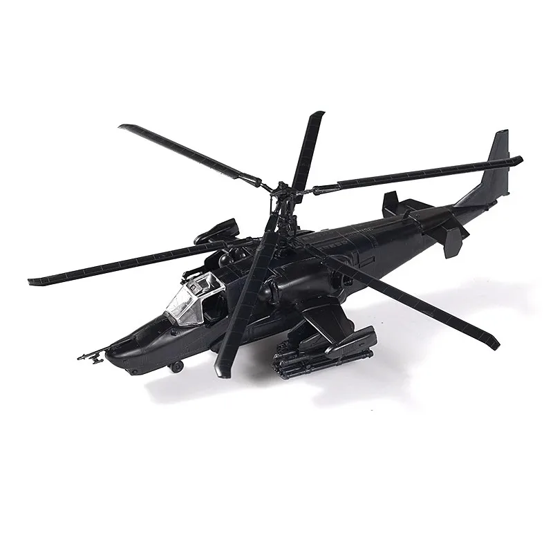 

1/72 KA-50 Fake Combat Helicopter Gunship Assembly Model Military DIY Gift