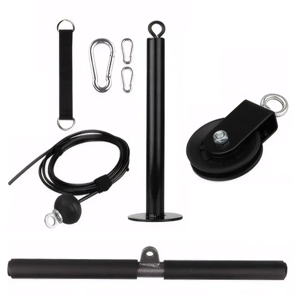 Accesorio de máquina de Cable de polea DIY para Fitness, Pin de carga LAT, accesorios de máquina de Cable extraíble, brazo de elevación, bíceps y tríceps