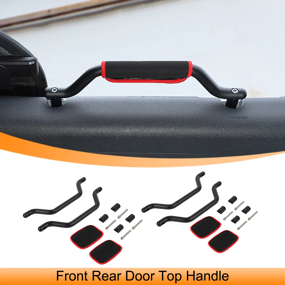 

Car Front Rear Door Top Grab Bar Handle for Ford Bronco 2021 2022 2023 2/4 Door Roof Armrests Handle Car Interior Accessories