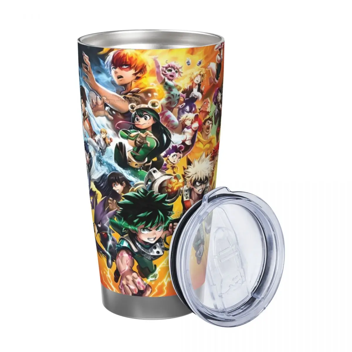 Anime My Hero Academia 20oz Cup Large Capacity Car Mug Leak-proof Juice Coffee Cup Food Grade