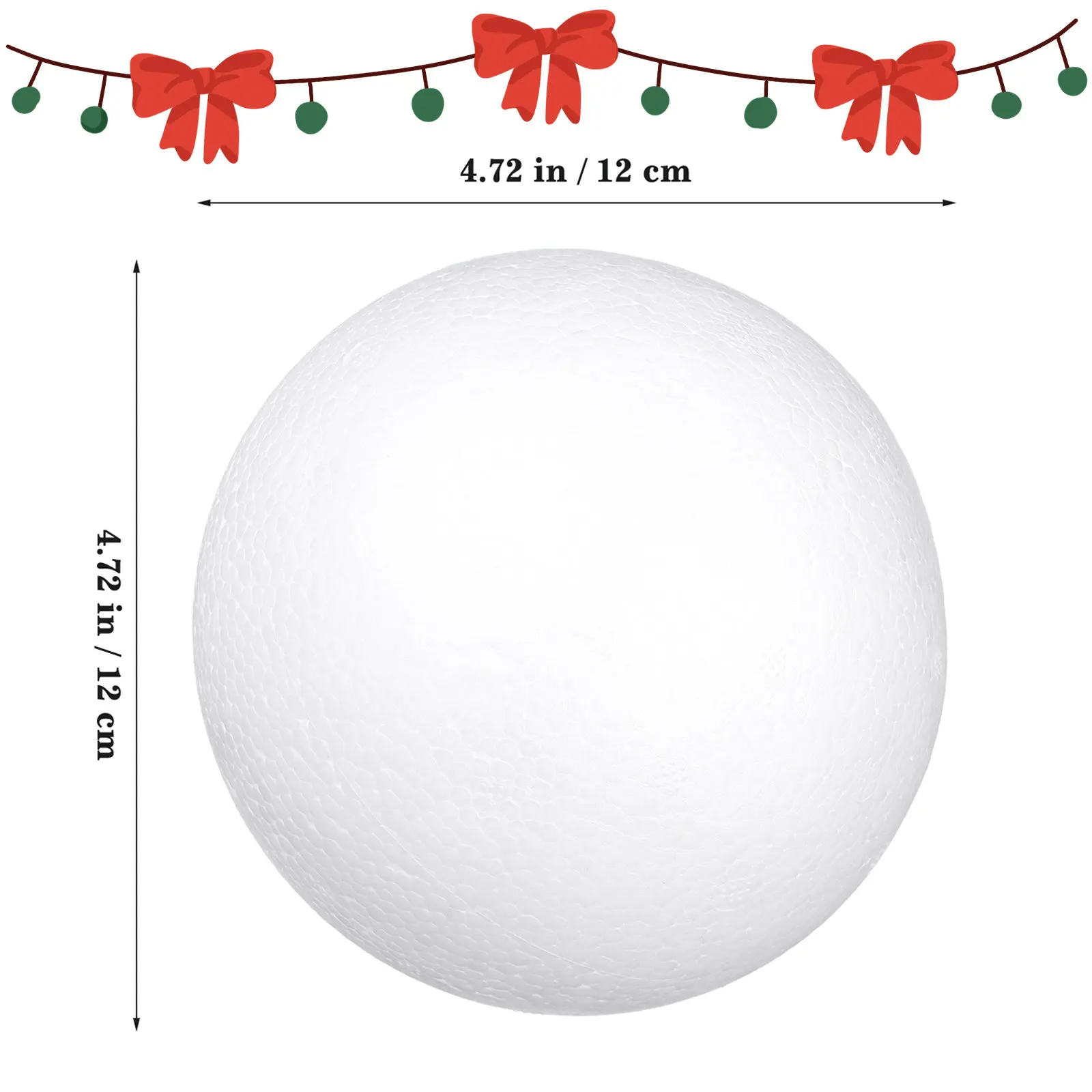 DIY Craft Halloween Christmas Craft Foam Ball Children Foam Ball Foam Balls Foam Ball Set Craft Foam Sphere Crafting Foam Ball