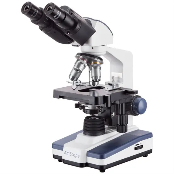 

AmScope 40X-2500X LED Lab Binocular Compound Microscope w/ 3D Stage