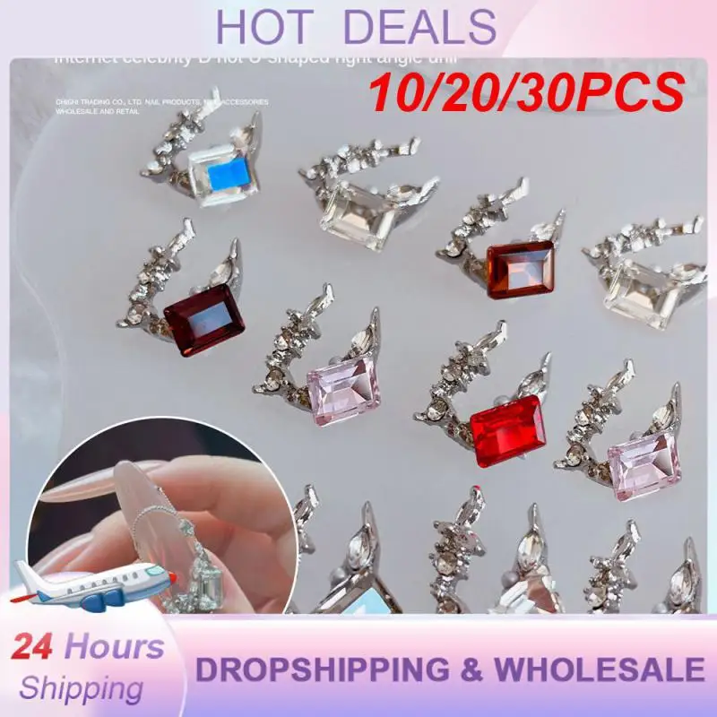 10/20/30PCS Alloy Comfortable To Wear Holiday Design Convenient Fashionable Manicure Manicure