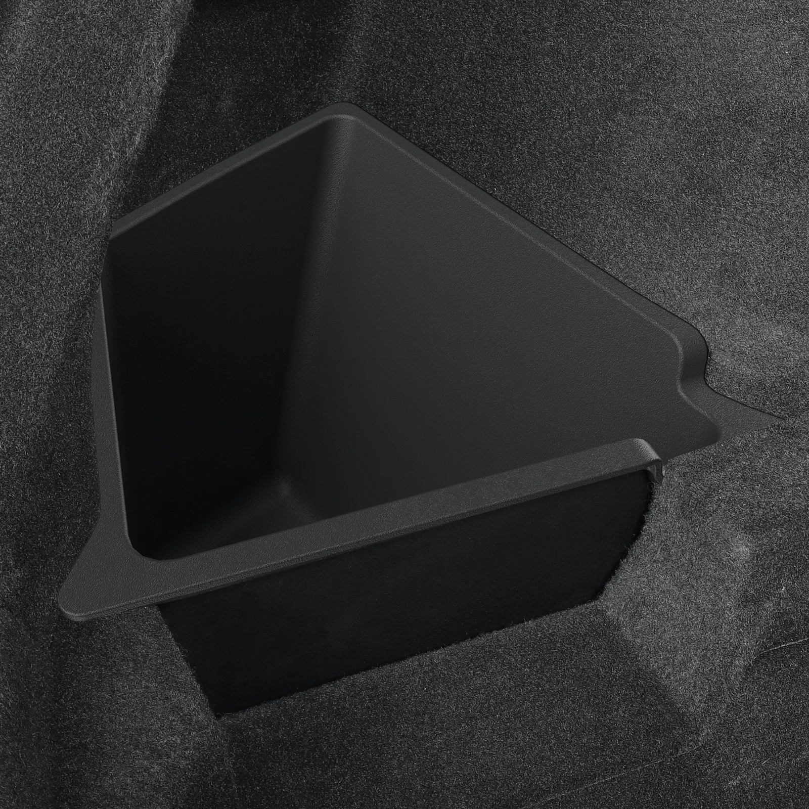 LUCKEASY Berlin Version für Tesla Model Y Juniper 2025 2026, Kofferraum-Aufbewahrungsbox, Organisation, Aufräumen, Auto-Koffer-Zubehör, TPE – Detail 7